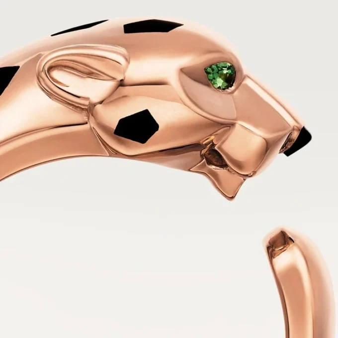 Panthere De Cartier Ring – Rose Gold, Tsavorite Garnets, Onyx – Cartier Panthere De Cartier Ring – Rose Gold, Tsavorite Garnets, Onyx – Cartier