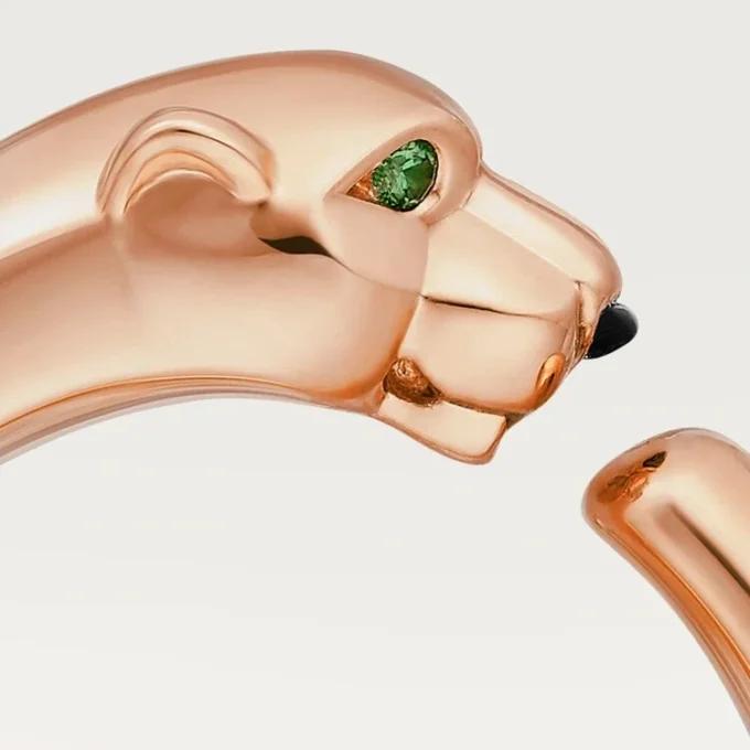 Panthere De Cartier Ring – Rose Gold, Tsavorite Garnets, Onyx – Cartier Panthere De Cartier Ring – Rose Gold, Tsavorite Garnets, Onyx – Cartier