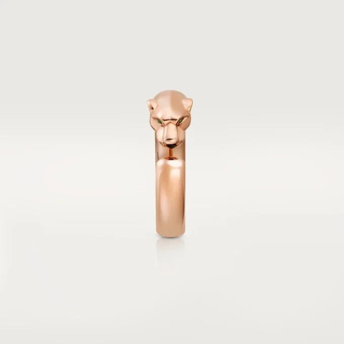 Panthere De Cartier Ring – Rose Gold, Tsavorite Garnets, Onyx – Cartier Panthere De Cartier Ring – Rose Gold, Tsavorite Garnets, Onyx – Cartier