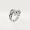 Panthere De Cartier Ring, Semi-Paved