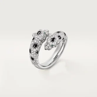 Panthere De Cartier Ring, Semi-Paved