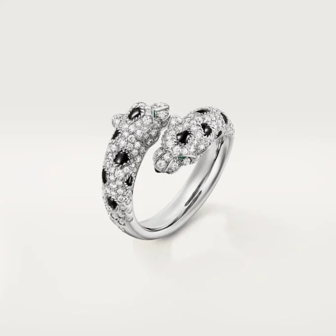 Panthere De Cartier Ring, Semi-Paved