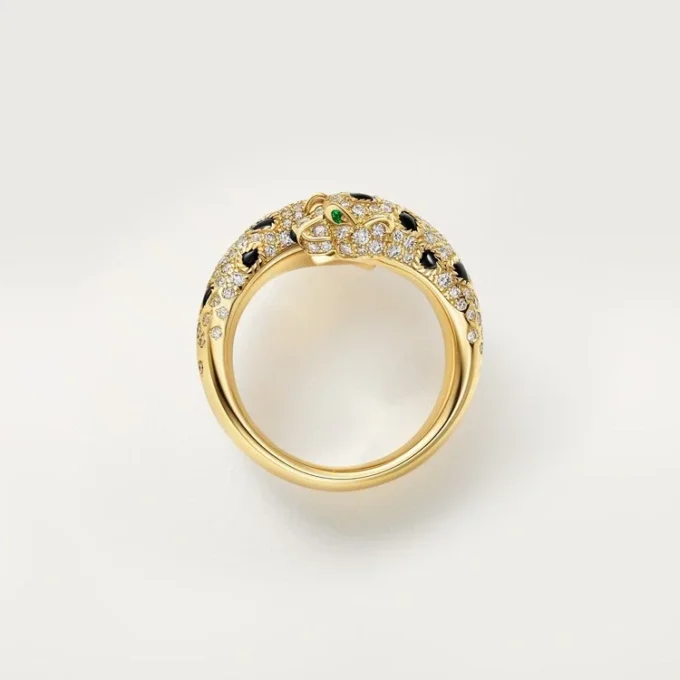Panthere De Cartier Ring, Semi-Paved