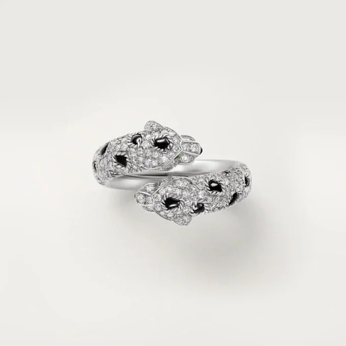 Panthere De Cartier Ring, Semi-Paved