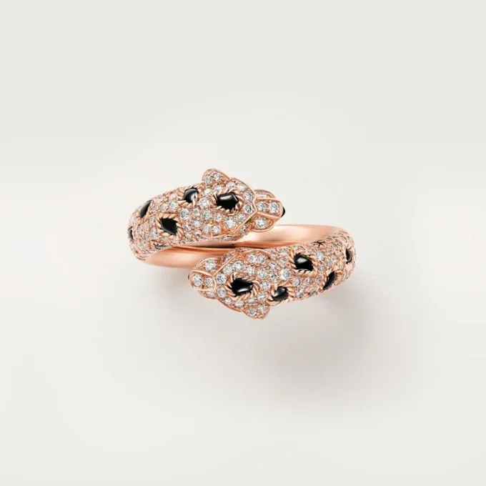 Panthere De Cartier Ring, Semi-Paved