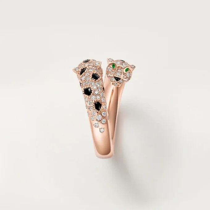 Panthere De Cartier Ring, Semi-Paved