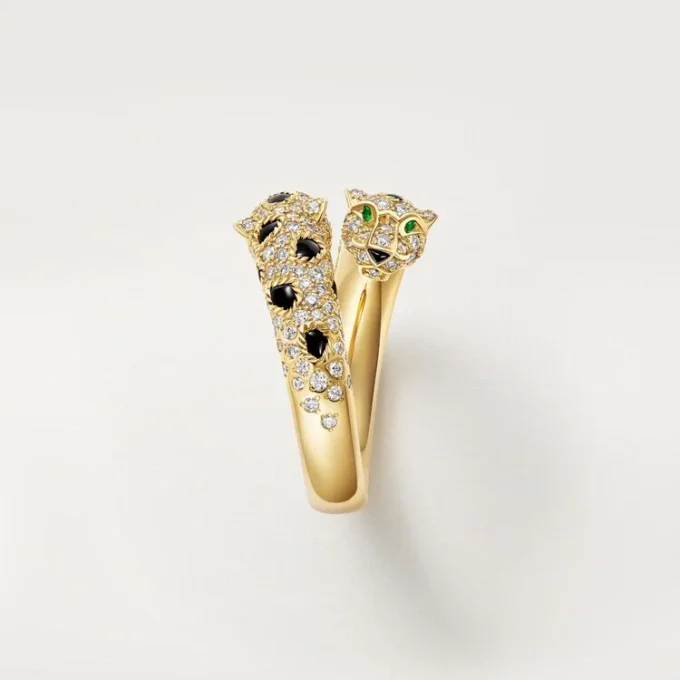 Panthere De Cartier Ring, Semi-Paved