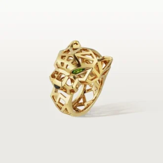 Panthere De Cartier Ring – Tsavorite & Yellow Gold | Cartier Us