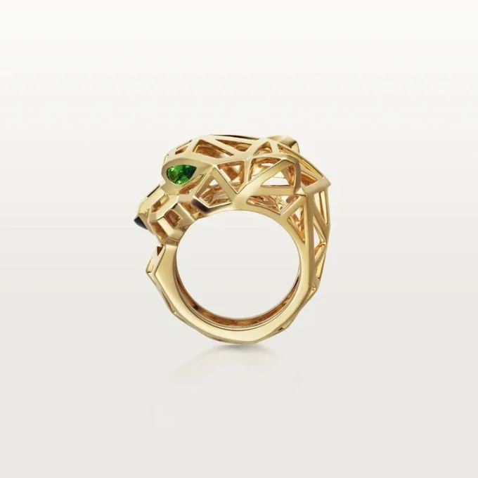 Panthere De Cartier Ring – Tsavorite & Yellow Gold | Cartier Us Panthere De Cartier Ring – Tsavorite & Yellow Gold | Cartier Us
