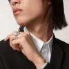 Panthere De Cartier Ring – White Gold, Diamonds, Emeralds, Onyx – Cartier Panthere De Cartier Ring – White Gold, Diamonds, Emeralds, Onyx – Cartier