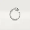 Panthere De Cartier Ring – White Gold, Diamonds, Emeralds, Onyx – Cartier Panthere De Cartier Ring – White Gold, Diamonds, Emeralds, Onyx – Cartier