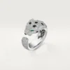 Panthere De Cartier Ring – White Gold, Emeralds, Onyx, Diamonds – Cartier Panthere De Cartier Ring – White Gold, Emeralds, Onyx, Diamonds – Cartier