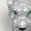 Panthere De Cartier Ring – White Gold, Emeralds, Onyx, Diamonds – Cartier Panthere De Cartier Ring – White Gold, Emeralds, Onyx, Diamonds – Cartier