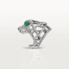 Panthere De Cartier Ring – White Gold, Emeralds, Onyx, Diamonds – Cartier Panthere De Cartier Ring – White Gold, Emeralds, Onyx, Diamonds – Cartier