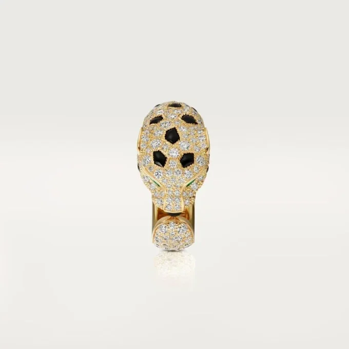 Panthere De Cartier Ring – Yellow Gold, Emeralds, Onyx, Diamonds – Cartier Panthere De Cartier Ring – Yellow Gold, Emeralds, Onyx, Diamonds – Cartier