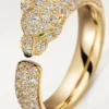 Panthere De Cartier Ring – Yellow Gold, Emeralds, Onyx, Diamonds – Cartier Panthere De Cartier Ring – Yellow Gold, Emeralds, Onyx, Diamonds – Cartier