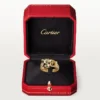 Panthere De Cartier Ring – Yellow Gold, Lacquer, Diamonds, Tsavorite Garnet – Cartier Panthere De Cartier Ring – Yellow Gold, Lacquer, Diamonds, Tsavorite Garnet – Cartier