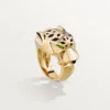 Panthere De Cartier Ring – Yellow Gold, Lacquer, Tsavorite Garnet, Onyx – Cartier Panthere De Cartier Ring – Yellow Gold, Lacquer, Tsavorite Garnet, Onyx – Cartier