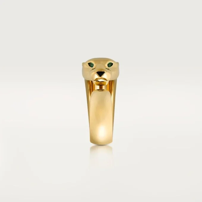 Panthere De Cartier Ring – Yellow Gold, Onyx, Tsavorite Garnet – Cartier Panthere De Cartier Ring – Yellow Gold, Onyx, Tsavorite Garnet – Cartier