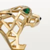 Panthere De Cartier Ring – Yellow Gold, Tsavorite Garnets, Onyx – Cartier