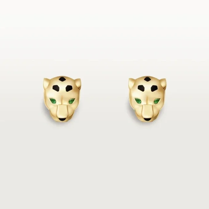 Panthere De Cartier Stud Earrings