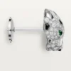 Panthere De Cartier Stud Earrings, Paved