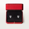 Panthere De Cartier Stud Earrings, Paved