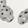 Panthere De Cartier Torque Necklace, Articulated, Paved Panthere De Cartier Torque Necklace, Articulated, Paved