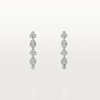 Pluie De Cartier Earrings – White Gold, Diamonds – Cartier