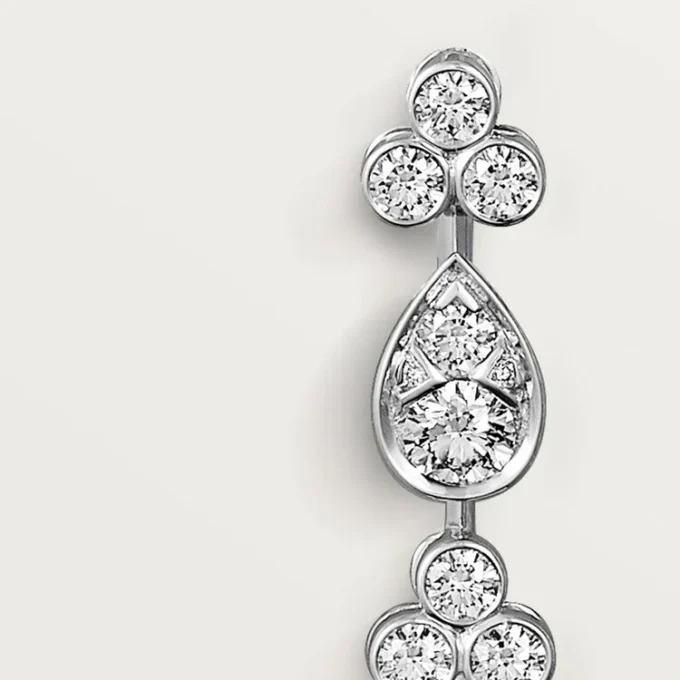 Pluie De Cartier Earrings – White Gold, Diamonds – Cartier