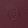 Portfolio, Must De Cartier – Burgundy Calfskin, Golden Finish – Cartier Portfolio, Must De Cartier – Burgundy Calfskin, Golden Finish – Cartier