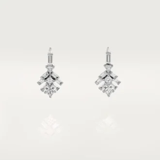 Reflection De Cartier Earrings – White Gold, Diamonds – Cartier