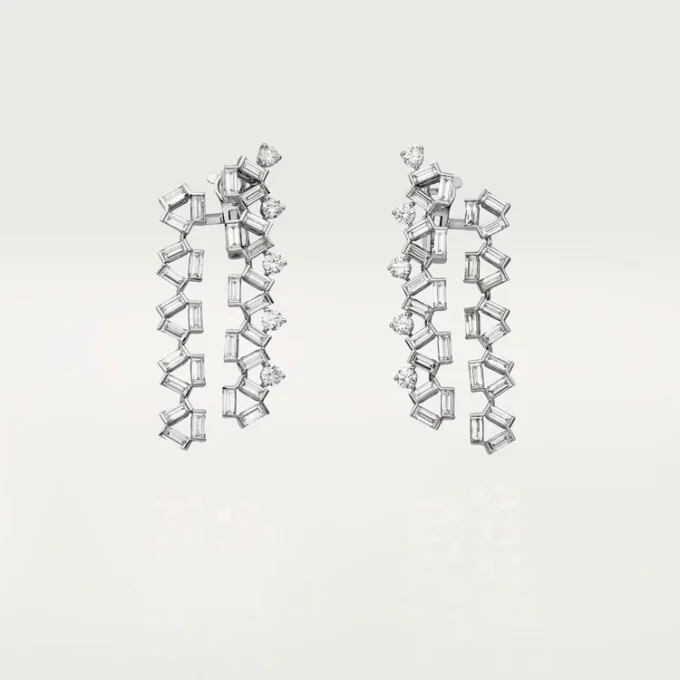 Reflection De Cartier Earrings – White Gold, Diamonds – Cartier