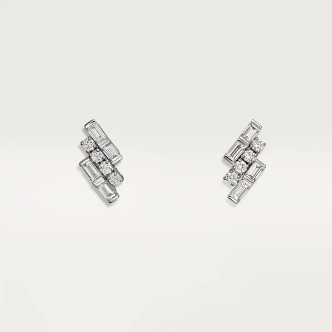 Reflection De Cartier Earrings – White Gold, Diamonds – Cartier