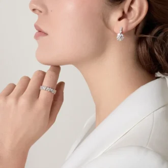 Reflection De Cartier Earrings – White Gold, Diamonds – Cartier