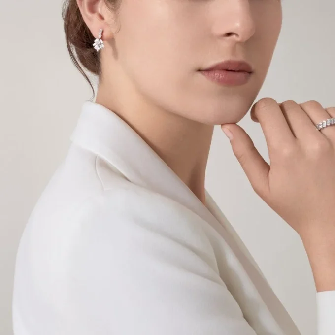 Reflection De Cartier Earrings – White Gold, Diamonds – Cartier