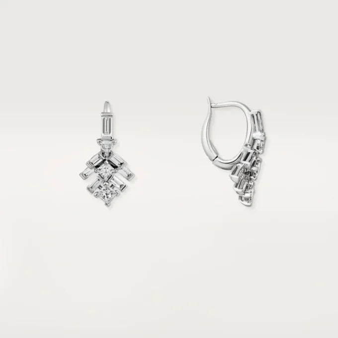 Reflection De Cartier Earrings – White Gold, Diamonds – Cartier