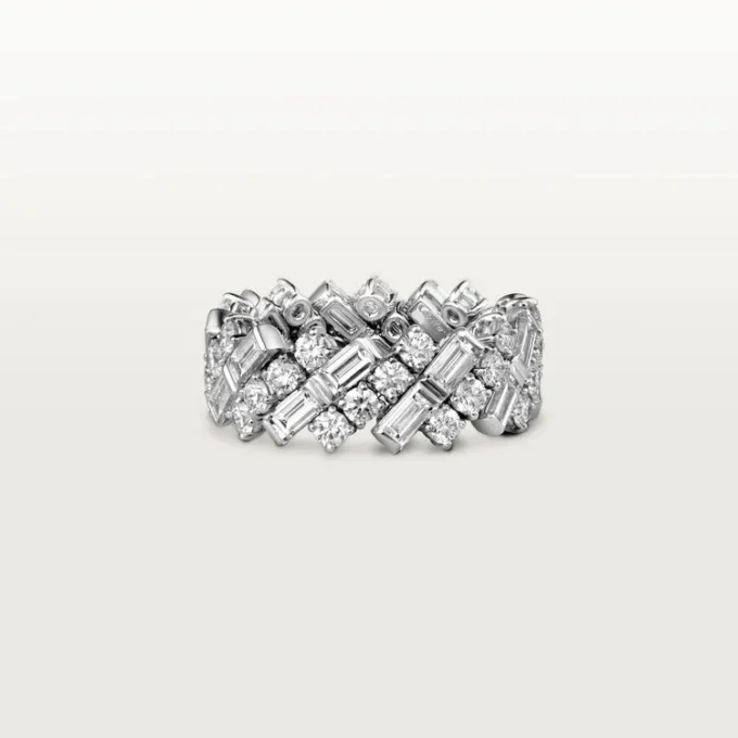 Reflection De Cartier Wedding Band, Diamonds Reflection De Cartier Wedding Band, Diamonds