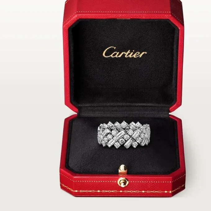 Reflection De Cartier Wedding Band, Diamonds Reflection De Cartier Wedding Band, Diamonds
