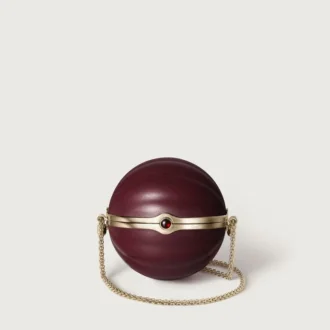 Round Bag with Gadroon Motif, Cartier Soir