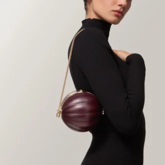 Round Bag with Gadroon Motif, Cartier Soir