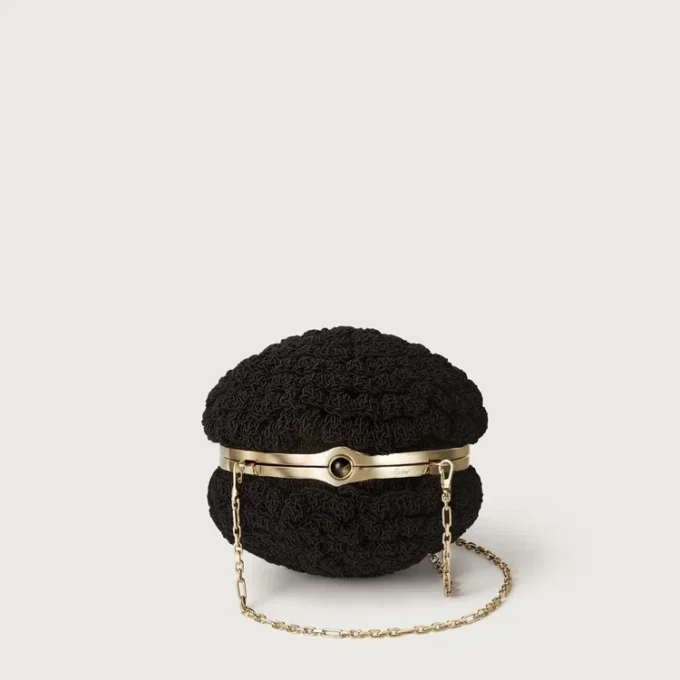 Round Crochet Bag, Cartier Soir Round Crochet Bag, Cartier Soir