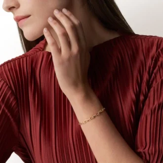 Santos De Cartier Bracelet, Chain, Small Model