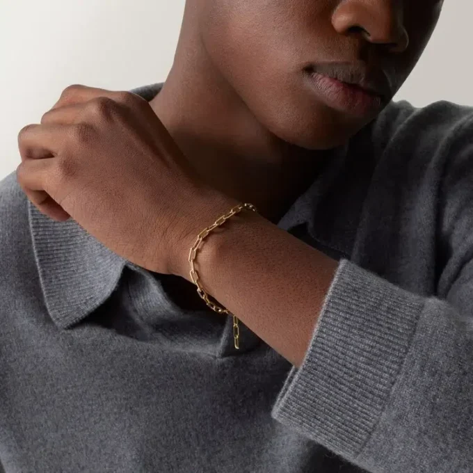 Santos De Cartier Bracelet, Chain, Small Model