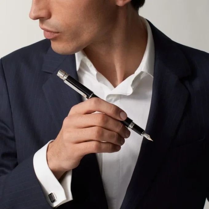 Santos De Cartier Fountain Pen