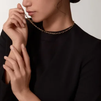 Santos De Cartier Necklace, Chain, Small Model