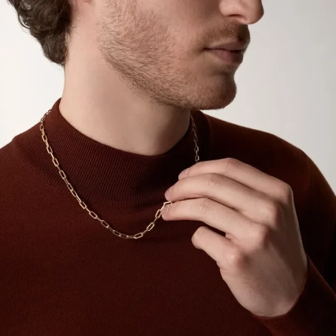 Santos De Cartier Necklace, Chain, Small Model