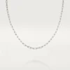 Santos De Cartier Necklace – White Gold – Cartier