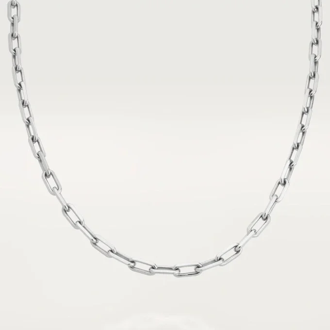 Santos De Cartier Necklace – White Gold – Cartier