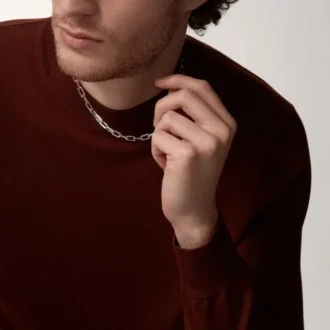 Santos De Cartier Necklace – White Gold – Cartier